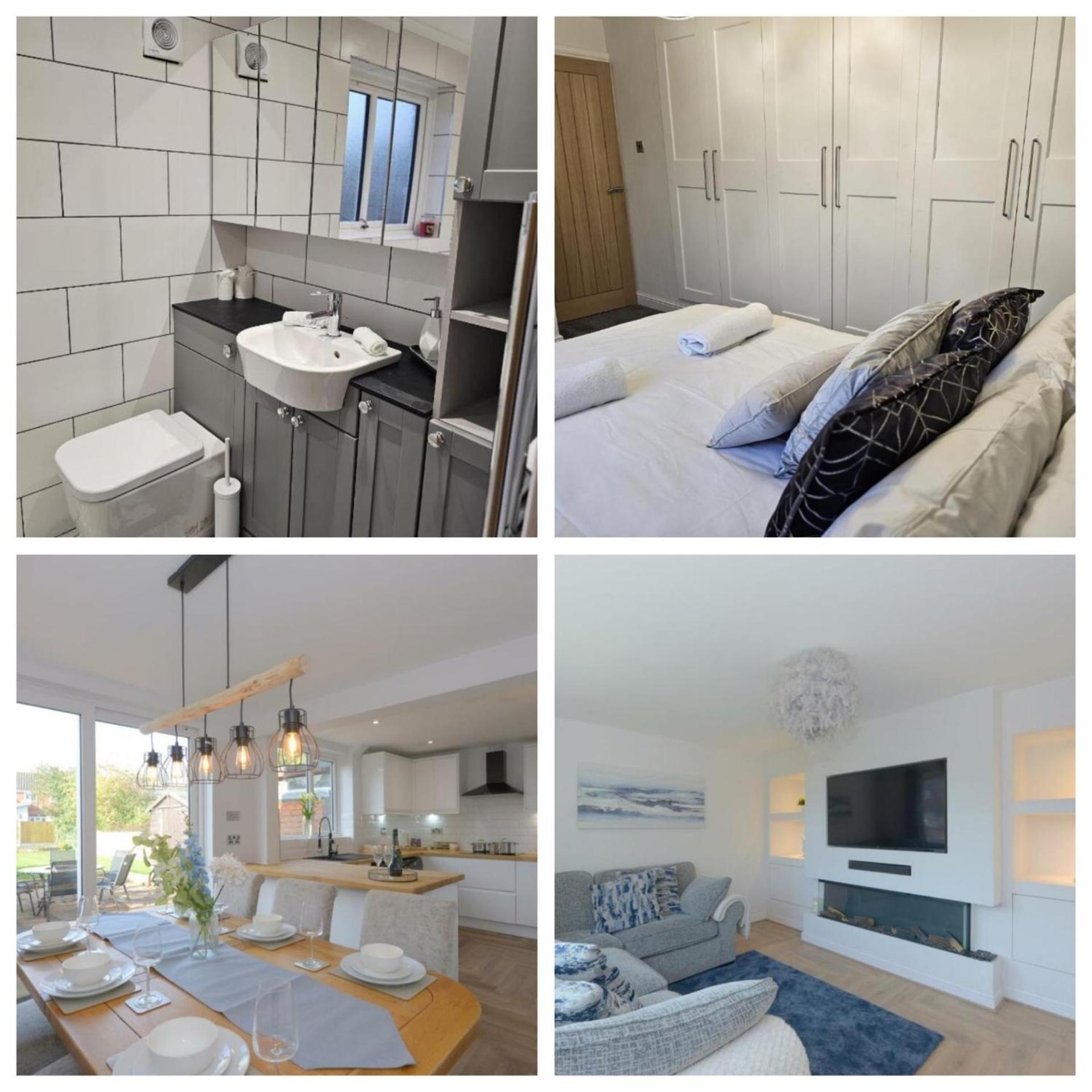 Modern 3 Bedroom Property With Free Driveway Parking By Shire Stays 슈루즈버리 외부 사진